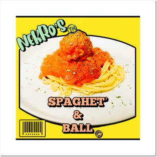 NEKRO’s Spaghet’ & Ball !!! Posters and Art